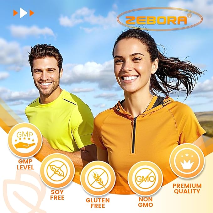 ZEBORA Vitamin D3 K2 with Zinc and Selenium - 5000 IU of Vitamin D3, 100 Mcg MK7 Vitamin K2 for Maximum Absorption, Supports Bones, Teeth & Immune Healt, 120 Capsules