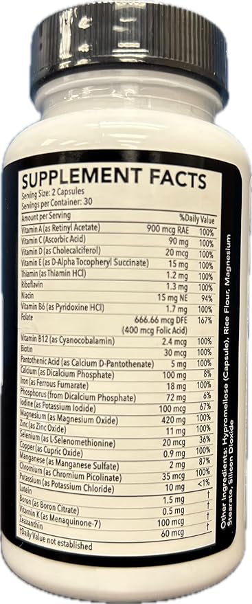 S&D Sales and Distribution, INC COVIDTIN MULTIVITAMIN, 60 Count (Pack of 1)