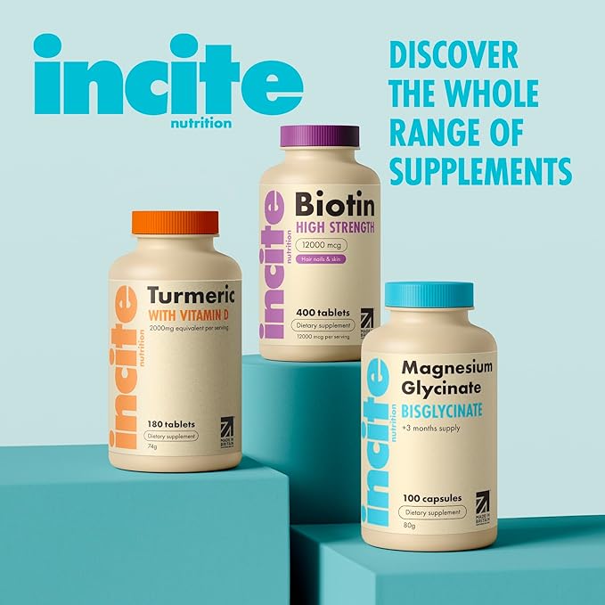 Magnesium Glycinate 500mg - 3 Month Supply - High Strength 100 Easy Swallow Capsules - Pure Magnesium Glycinate Supplement - Magnesium Supplements - Vegan & Gluten Free - Sleep Aid - Made in UK