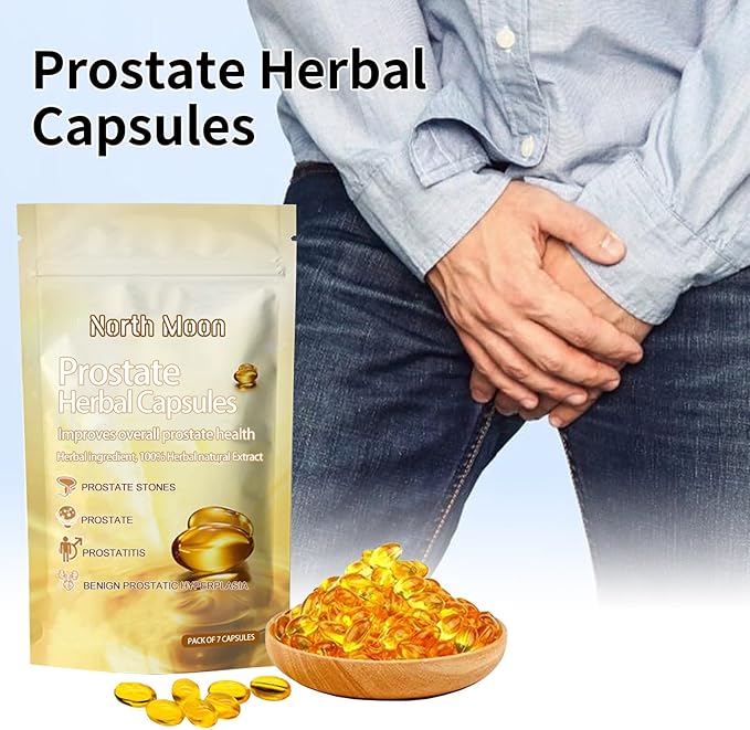 FemiPure Natural Prostate Herbal Capsules, 7pcs/Bag Femipure Prostate Natural Herbal Capsules, Prostate Natural Herbal Capsules (3pcs)