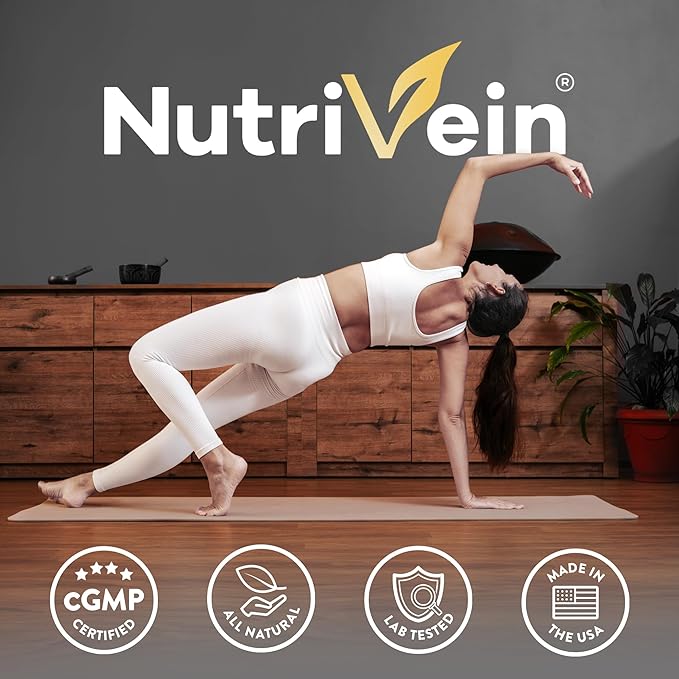 Nutrivein Premium Shilajit Capsules and Magnesium L-Threonate Bundle: Powerful Shilajit for Women and Men + Magnesium Threonate Supplement Pair for Performance, Endurance, Vitality, & Recovery