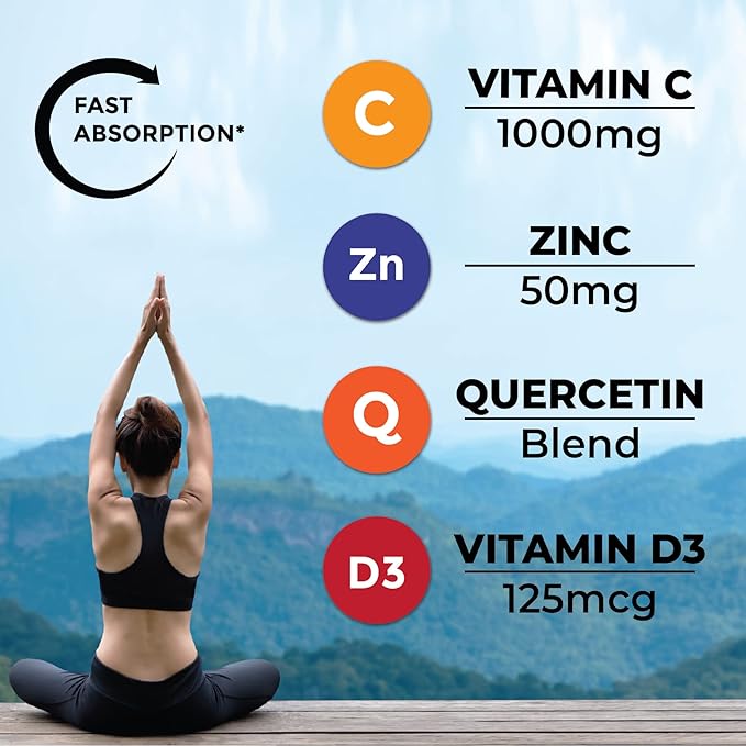 NEW AGE 8 in 1 Immune Support Booster Supplement with Astragalus Root, Vitamin C and Zinc 50mg, Vitamin D 5000 IU, Quercetin & Bromelain (8 in 1 Gummies (Pack of 3))