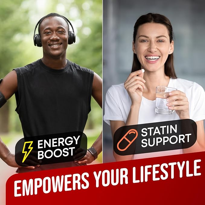 High Absorption CoQ10 500MG - Co Q 10 Supplement 120 Softgels for Heart Health&Energy Production - Enhanced CoQ10 Nutritional Supplements with Coenzyme Q10 - Alternative to coq10 400mg softgels