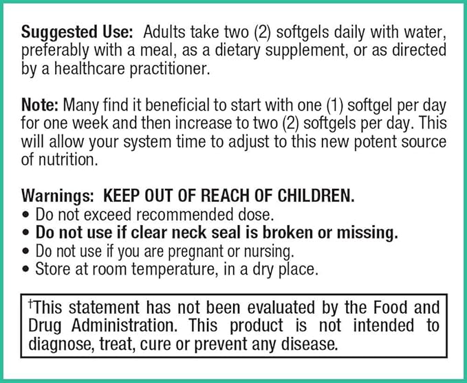 Peak Pure & Natural, Peak Golden Oil Cold Pressed Organic Black Seed Oil Supplement - Black Seed Oil for Digestive Health, Skin Nutrition, Joint Comfort - 60 Capsules