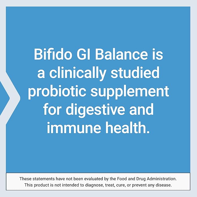 Life Extension Bifido GI Balance, probiotics, Bifidobacterium longum BB536® (2 Billion CFU), Support Healthy Gut & Digestive Health, Gluten-Free, Non-GMO, Vegetarian, 60 Capsules