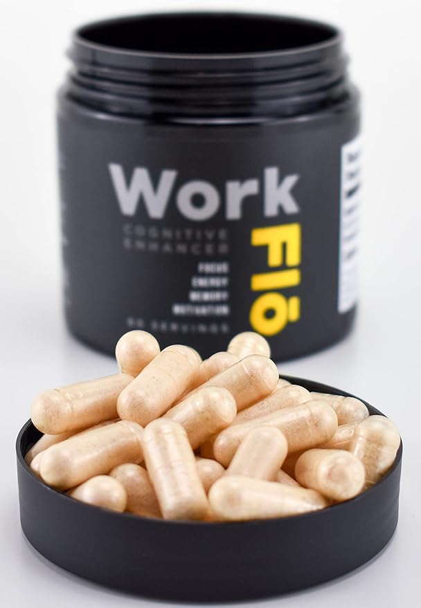 Nootropic Brain Booster Supplement with Noopept, Alpha GPC, l-theanine, l-tyrosine, and PhosphatidylSerine - Improve Focus, Memory, and Mental Clarity for Daily Use. 60 Capsules