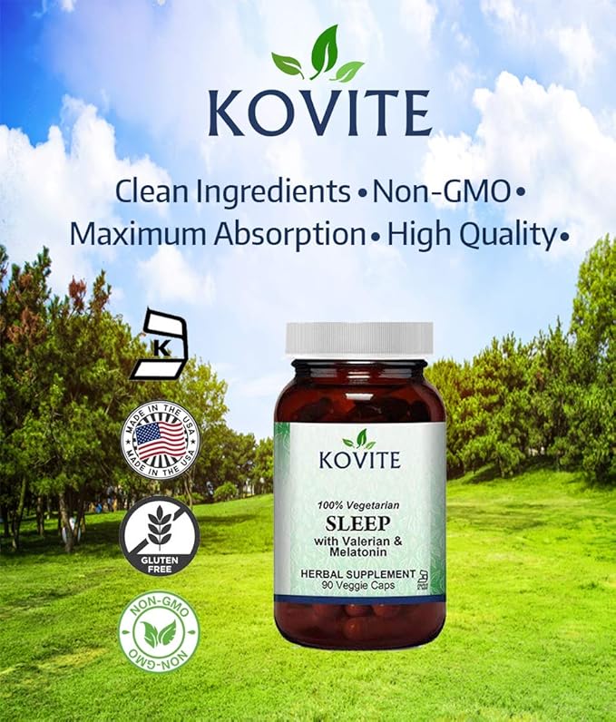 Sleep with Melatonin - 90 Vegetable Capsules