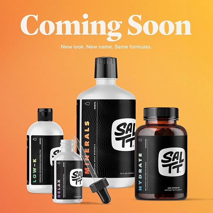 Keto Chow - Magnesium Capsules Supplement - 206mg Ionic Magnesium Chloride w/Sodium, Potassium, Electrolytes - Vegan, Sugar & Gluten Free - 240 Count