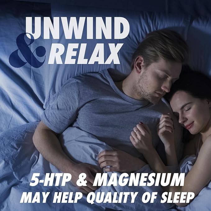 200 MG 5-HTP Elite with Kava Root Extract, Magnesium & SAM-e to Maintain Normal Healthy Sleep & Create a Sense of Wellbeing - 5HTP Supplement with Vitamin B6 - 60 Capsules, 30 Servings