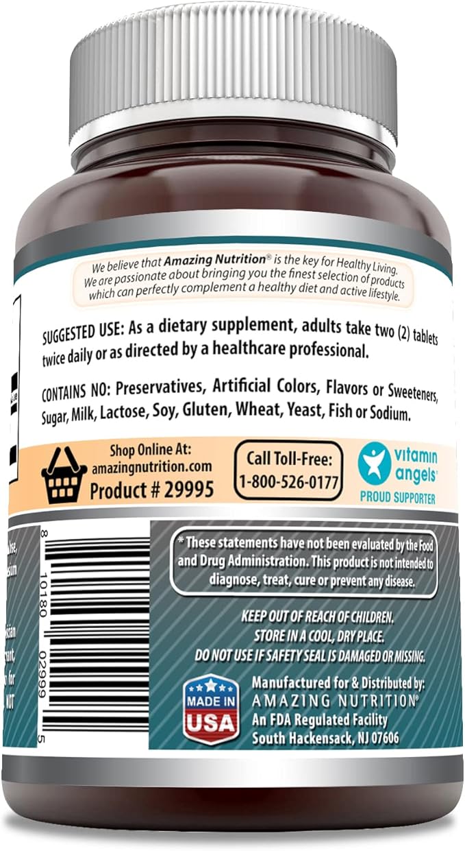 Amazing Formulas L Citrulline 2000mg Per Serving 120 Tablets Supplement | Amino Acid Supplement for Men & Women | Non-GMO | Gluten Free | Made in USA