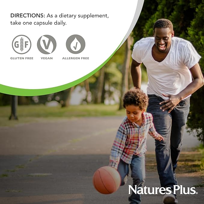 NaturesPlus Herbal Actives Hawthorne 150 mg - 60 Vegetarian Capsules - Supports Heart Health - Gluten Free - 60 Servings