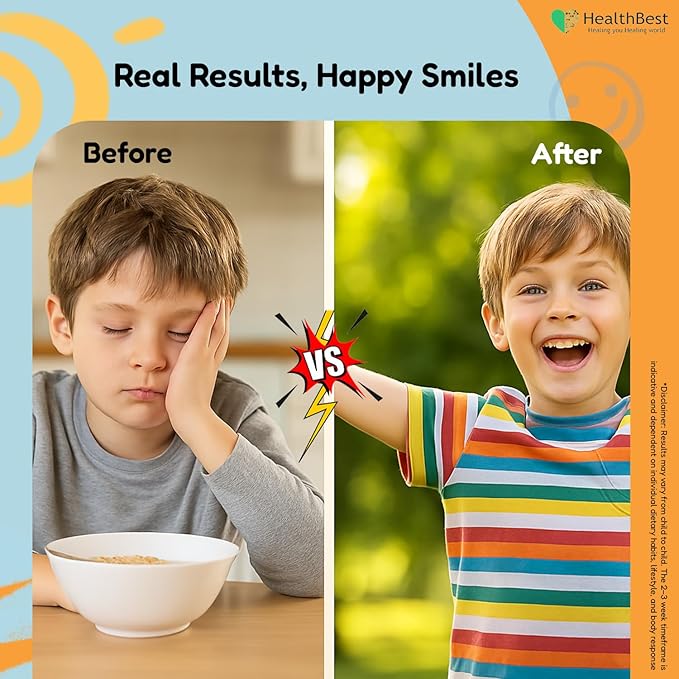 Kidbest Multivitamin Syrup for 3-13 Years Kids | 200ml