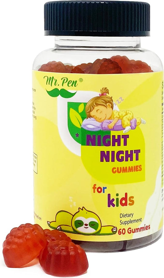 Melatonin Gummies for Kids | 60 Gummies | 2 Months Supplies | Passion Fruit Flavor | Natural Kids Sleep Supplement | 4+ Years, Melatonin Gummies Kids, Supplement for Faster and Longer Sleep