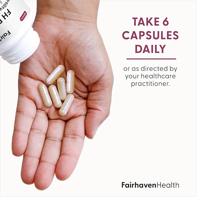 Fairhaven Health FH Pro for Women | Clinically Studied Fertility Supplements for Women | Aids Ovulation, Hormonal Balance, & Regular Cycles* | Conception for Her Fertility Support | 180 Capsules