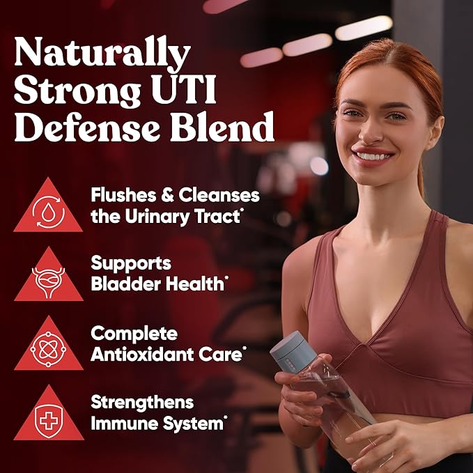 Urinary Tract Supplement Duo, Killer Cranberry Capsules & Urinary Harmony Gummies - UT Defense blends, D-mannose & Hibiscus + Cranberry, Pine Bark, Propolis & Vitamin D, Clinical Strength Ingredients