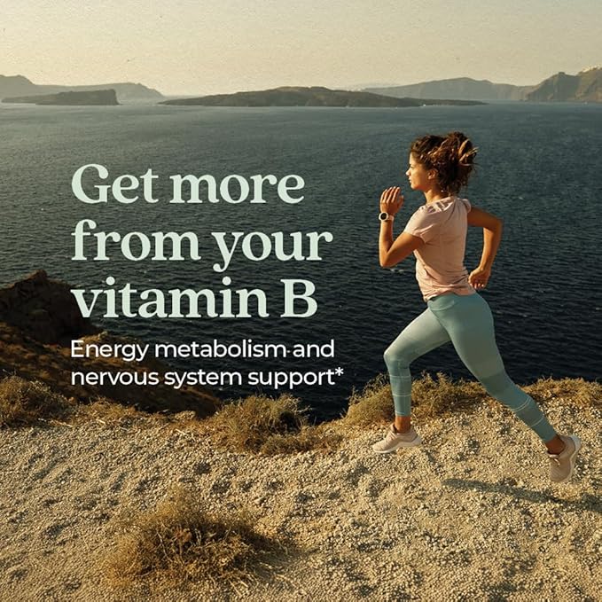 New Chapter Vitamin B Complex – Fermented Coenzyme B Complex Rich in Vitamin B12 + Vitamin B6 + Biotin + Made with Organic Ingredients - 60 ct