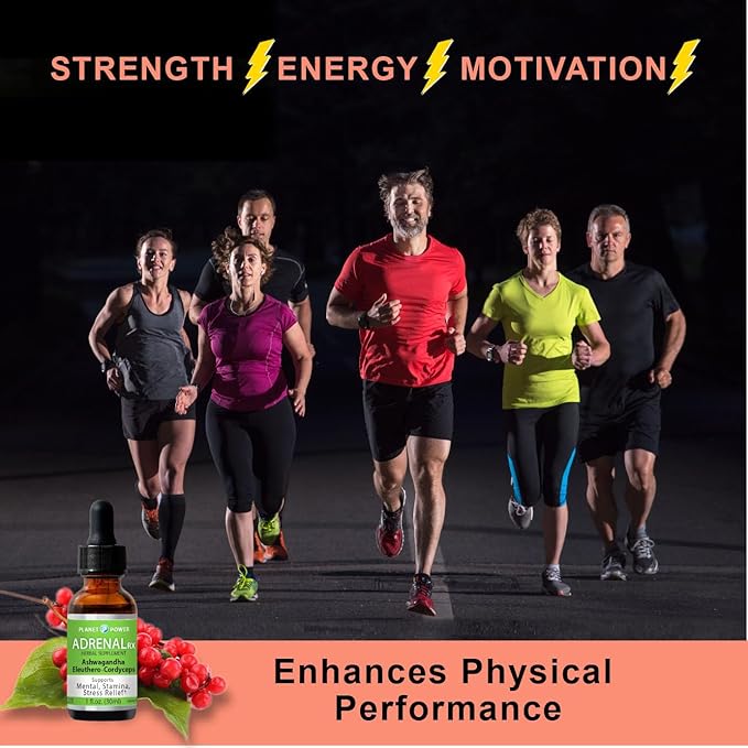 Adrenal Daily Liquid Drops. Supports Wellness & Energy. Supplement with Adaptogenic Herbs Ashwagandha, Eleuthero, Rhodiola & Cordyceps