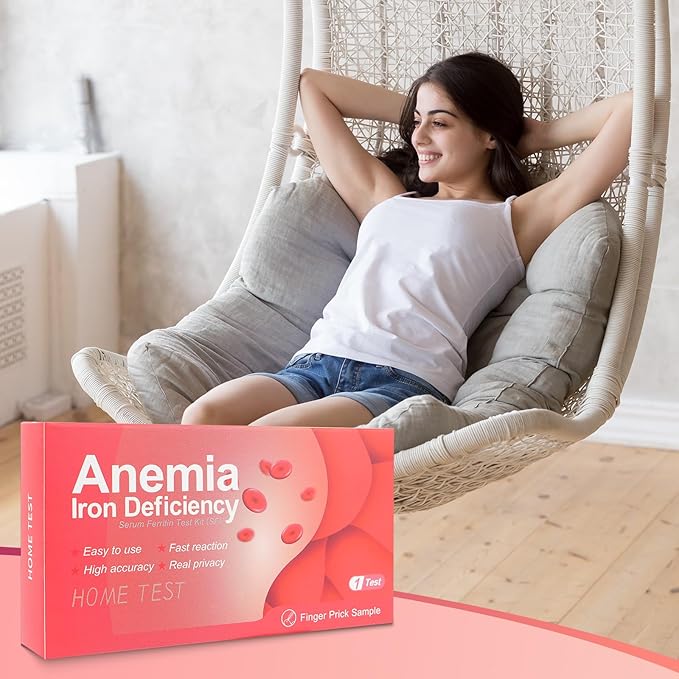 Iron Deficiency Test kit for Children and Adults, Rapid Home Test