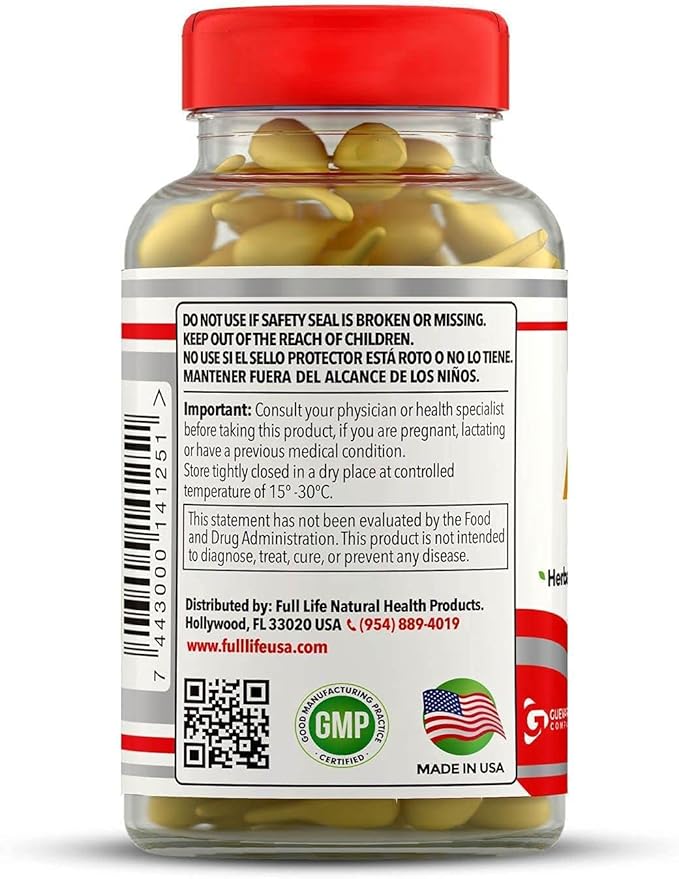 Full Life Aloe Vera + Vitamin E, 60 Breakable Capsules - Moisturising, Anti-aging - healthy skincare