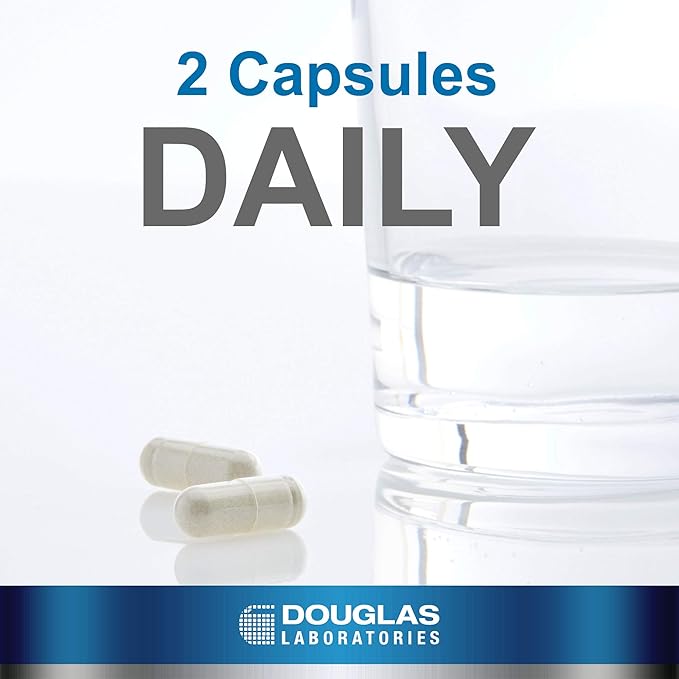 Douglas Laboratories Calcium Microcrystalline Hydroxyapatite - Teeth & Bone Health Support* - with Calcium & Phosphorus Micronutrients - Dietary Supplements - 250 Vegetarian Capsules