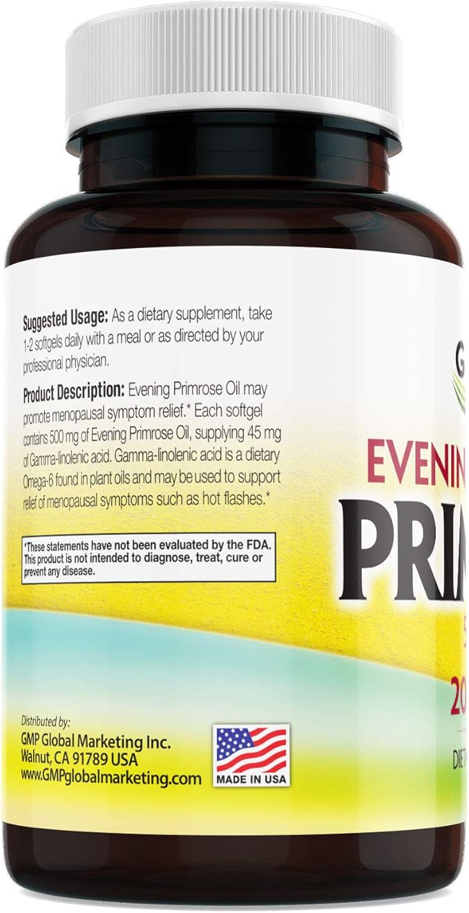 Evening Primrose Oil-Maintain Smooth-Healthy Looking Skin-Supports hormonal Balance-Supports hormonal Balance (1)