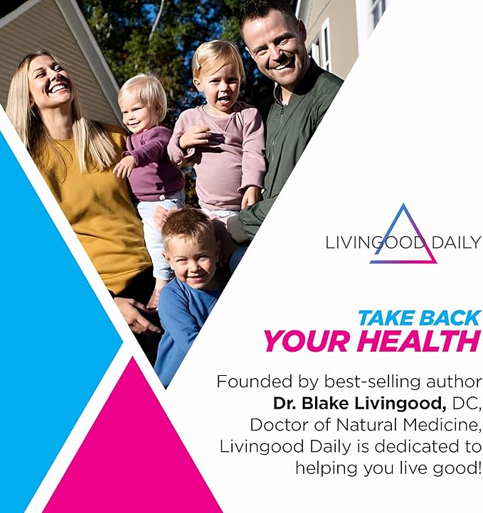 Livingood Daily Collagen Plus Joint Support - Grass-Fed Multi Collagen Peptides, Hyaluronic Acid, & MSM for Healthy Hair, Skin & Nails - Flexibility & Mobility - Keto, Gluten Free - 120 Capsules