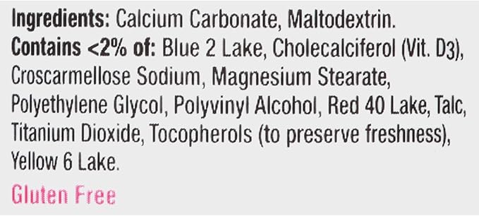 Caltrate 600 Plus D3 Calcium and Vitamin D Supplement Tablets, Bone Health Supplements for Adults - 60 Count (Pack of 4)