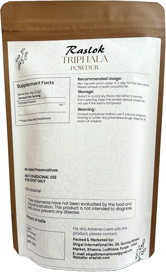 Triphala Powder (3.52, Ounces)
