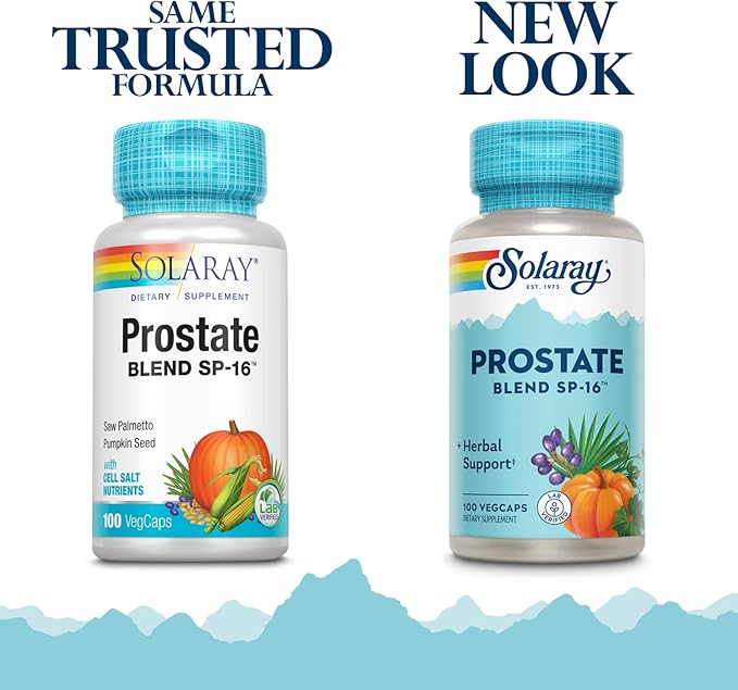 SOLARAY Prostate Blend SP-16 VCapsules | 100 Count