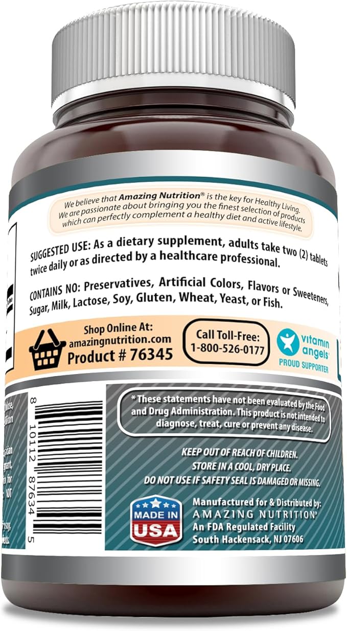 Amazing Formulas L Citrulline 2000 Mg Per Serving Tablets | Amino Acid Supplement for Men & Women | Non-GMO | Gluten Free | Made in USA (240 Count)