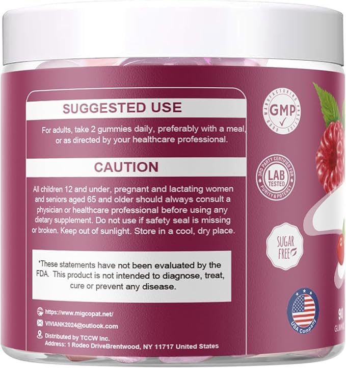 Womens Multivitamin Gummies | 45 Day Supply, Omega-3, Inositol, CoQ10, Prebiotics, Vitamins A, C, D3, E, B12, 90 Gummies for Heart, Brain Health