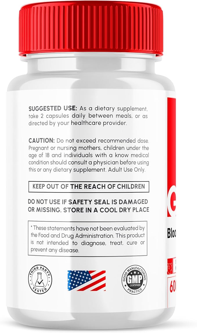 (3 Pack) Glucobio Capsules, Gluco Bio Advanced Glyco Support Formula Pills, Glucobio Extra Strength Supplement, Glucobio Natural Ingredients Glycogen Support, Gluco Bio Glycogen Reviews (180 Capsules)