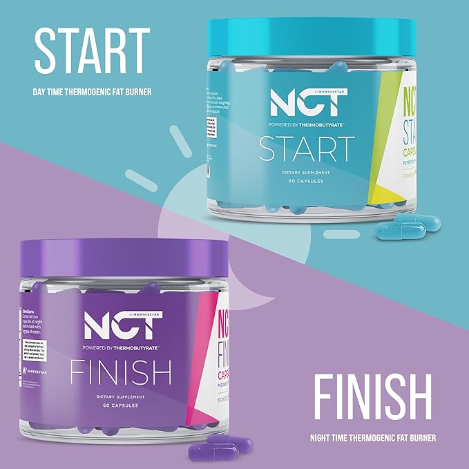 NCT Finish Capsules - 60 Count Recovery Supplement - Joint Support and Comfort - Sleep Support