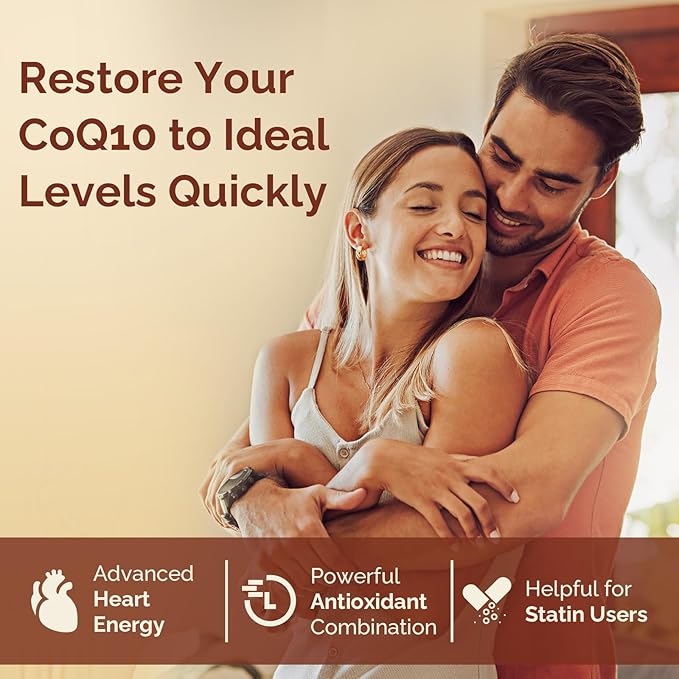 Ubiquinol CoQ10 600 MG Softgels with Omega-3 & Shilajit & PQQ, Advanced Dual-Delivery Coenzyme-Q10, Active CoQ10 Ubiquinol Supplement for Fertility, Antioxidant, Heart, Brain & Energy, 360 Servings
