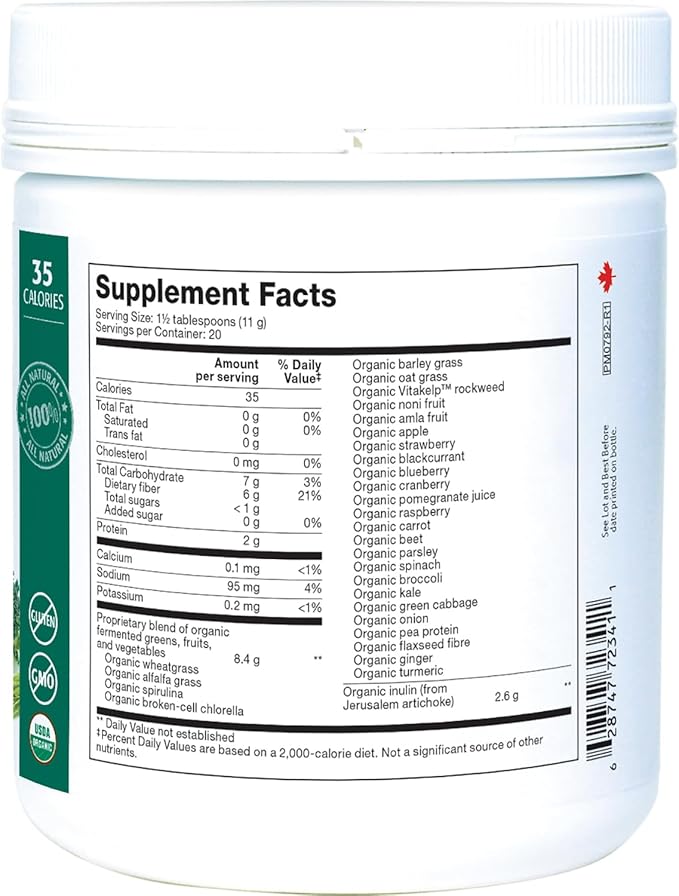NEW ROOTS HERBAL Fermented Superfood Blend | Inulin from Jerusalem Artichoke