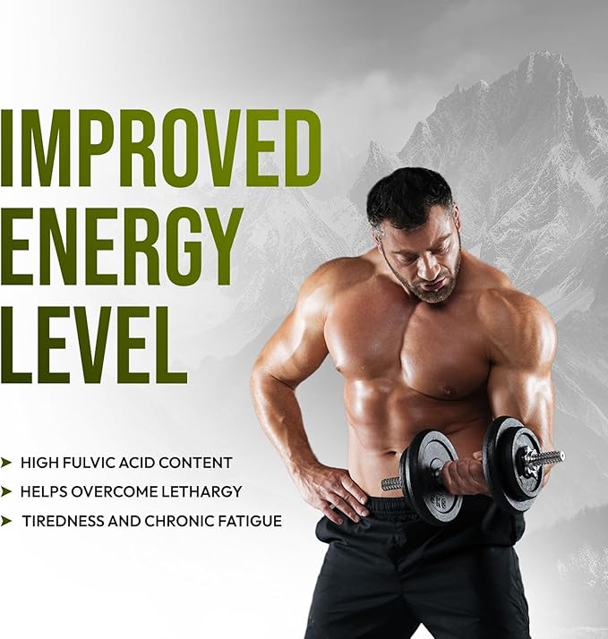 Shilajit Himalayan Pure Organic Resin Supplement for Men & Women with Ashwagandha, Natural Gold Grade for Energy & Immunity with 85+ Trace Minerals & Fulvic Acid | 25g, 83 Servings, 12 Weeks Supply.