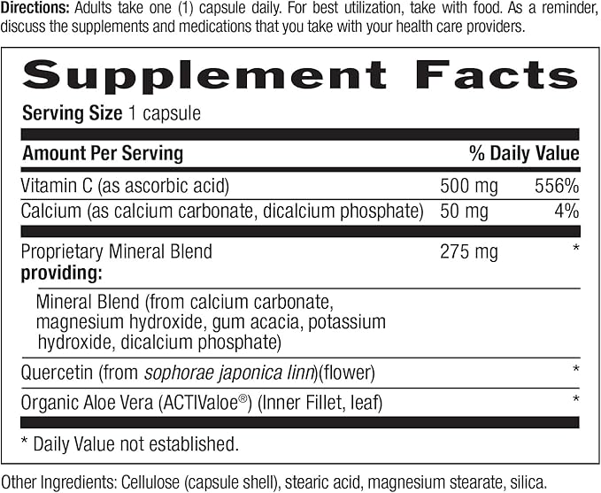 Country Life Buffer-C 500 mg (veg Caps), 120-Count