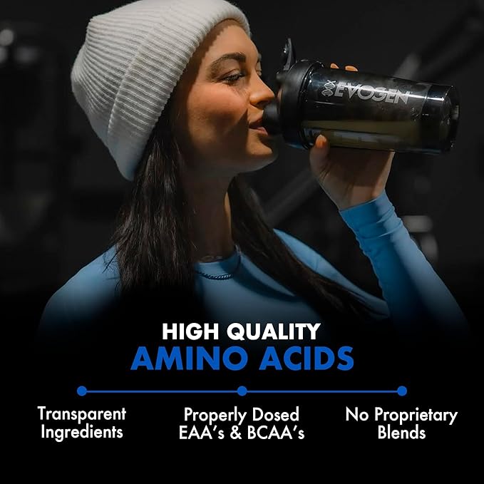 Evogen Amino K.E.M. - EAA & BCAA Powder Pump Volumizer | BCAAs Amino Acids Supplement for Blood Flow, Muscle Growth, & Hydration | Sour Watermelon | 30 Servings