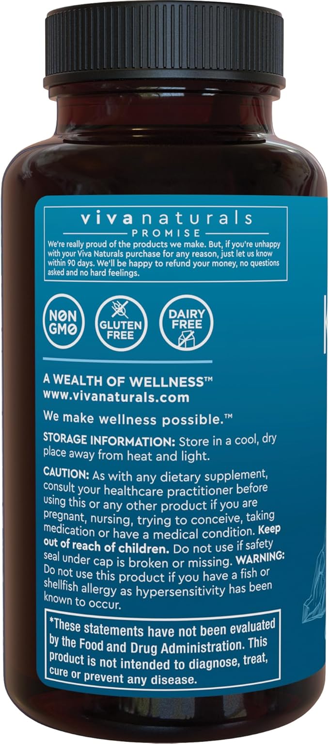 Antarctic Krill Oil 1250 mg, Omega 3 EPA DHA and Astaxanthin, Joint Support and Brain Supplement with Antioxidant Properties, No Fishy Aftertaste (6 Pack)