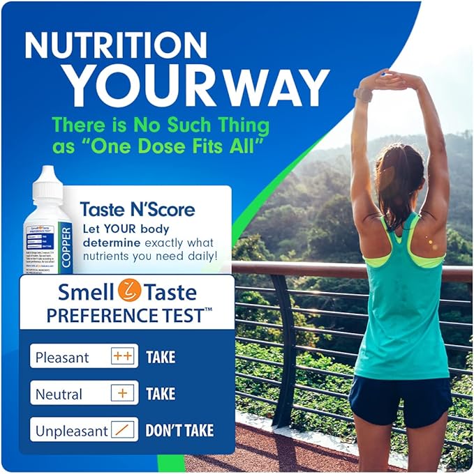 Taste N' Score Copper Liquid Ionic Supplement; 100% Pure; 2 mg; 177 Servings