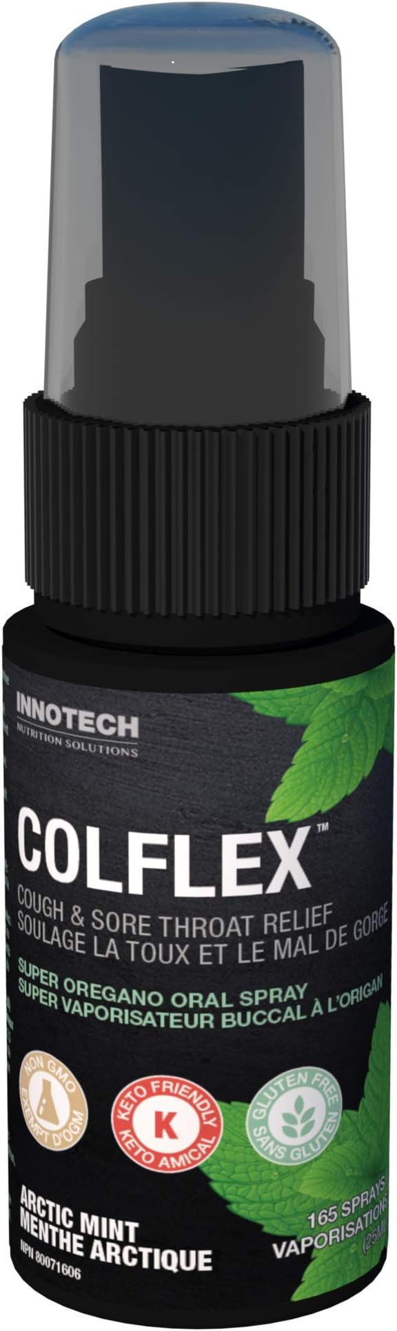 Click Image to Open expanded View INNOTECH Nutrition: Colflex Oregano Throat Spray, Arctic Mint - 25 ml