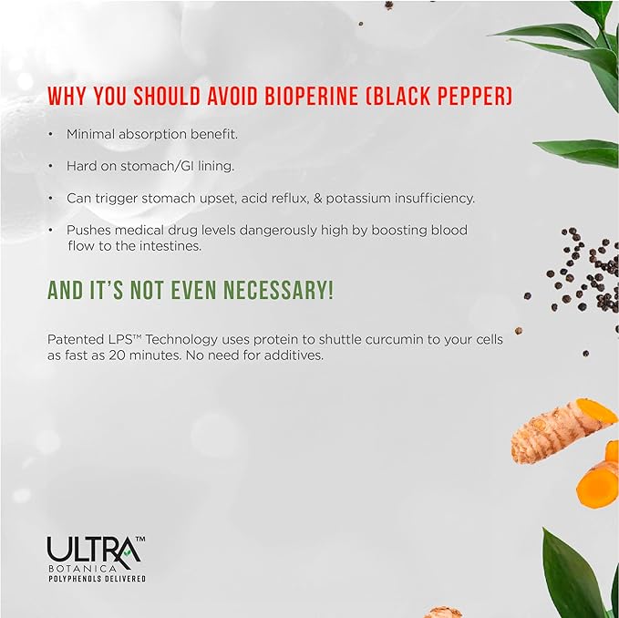 Advanced Joint Support Supplement with High Absorption Curcumin - Extra Strength Protisorb Liquid Protein Scaffold - Supports Mobility & Flexibility with Devils Claw & Boswellia - 60 Capsules