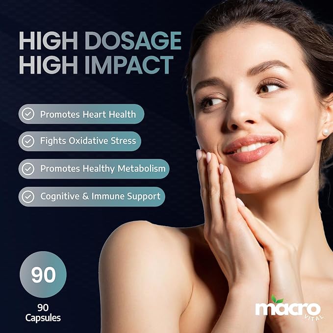 9,355mg NAD Supplement, Boost NAD+ up to 85% with Liposomal NAD+, Trans Resveratrol,Optimized Aging Quercetin, Berberine, Betaine Anhydrous, Fisetin,Resveratrol Supplement with Berberine 90 Capsules.