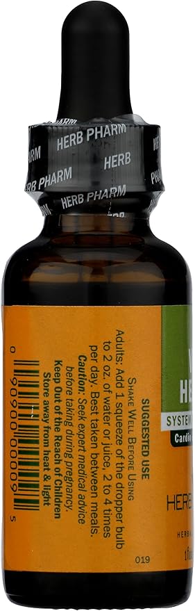 Herb Pharm Vein Health Liquid Herbal Formula for Cardiovascular and Circulatory System Support, 1 Fl Oz