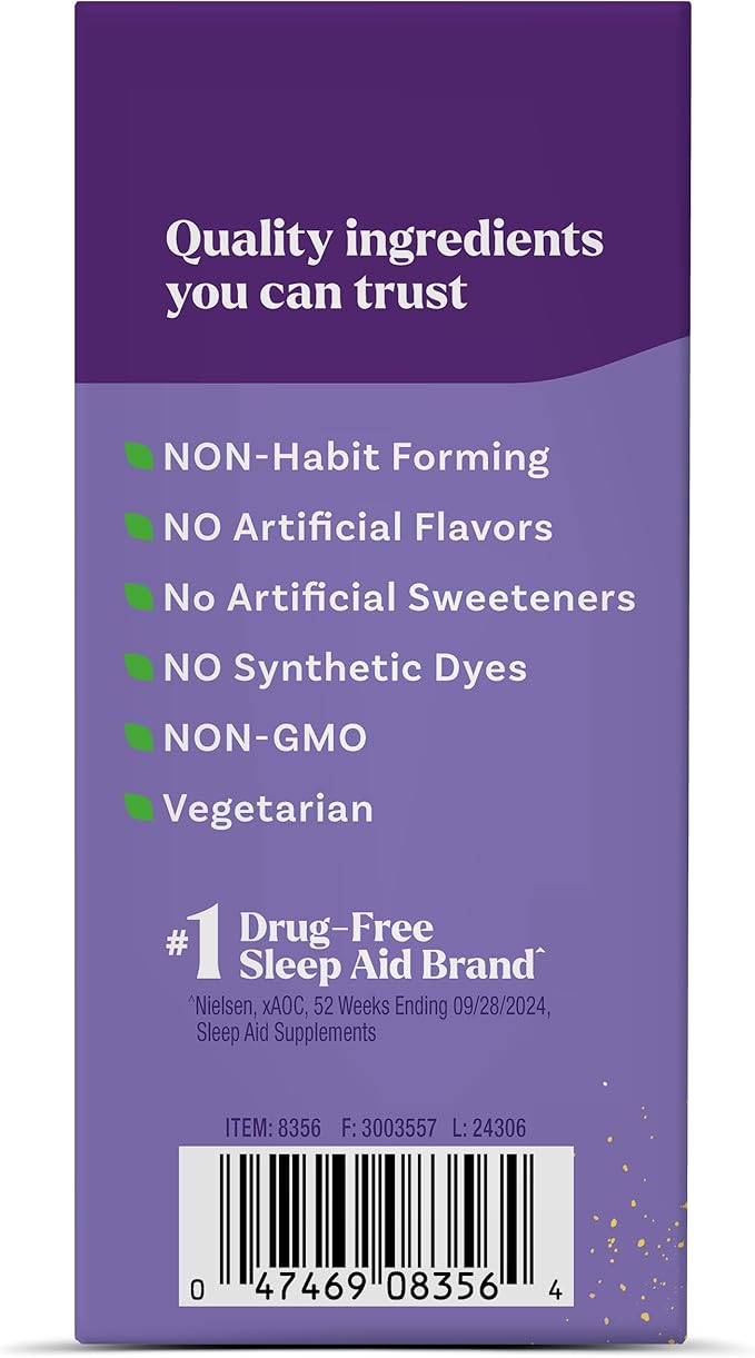 Natrol Sleep + Restore Calming Drink Mix with Magnesium Glycinate, Magnesium Sleep Aid, Melatonin-Free, Lemon Chamomile, 10 Stick Packs