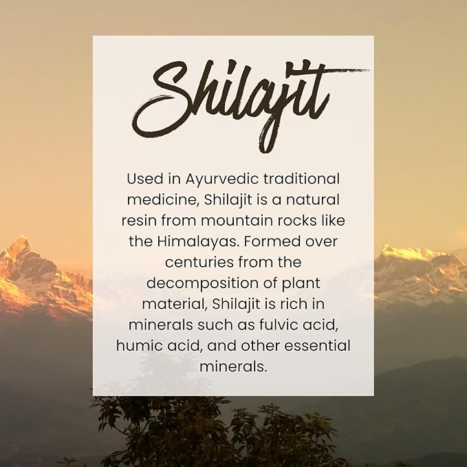 Pure Himalayan Shilajit Liquid Drops | Natural Shilajit Drops | 85+ Trace Minerals & 40% Fulvic Acid | Energy | Strength & Immunity | by the Healthy Life 4 me | 60 Day Supply