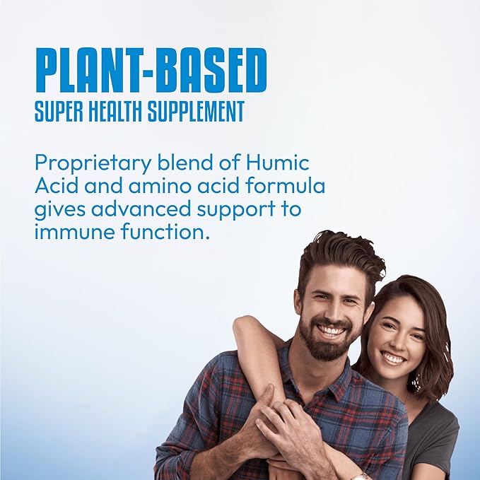 Immune Support, Humic Acid & Amino Acid Blend Supplement, 30 Vegetable Capsules, Advanced Immune Support Formula