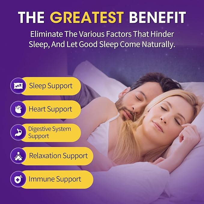 Hemp Gummies for Sleep with Melatonin, Support Relaxation & Peace, Calm Gummies for Adults, All Natural Hemp Oil, Vegan, Non-GMO, 60ct