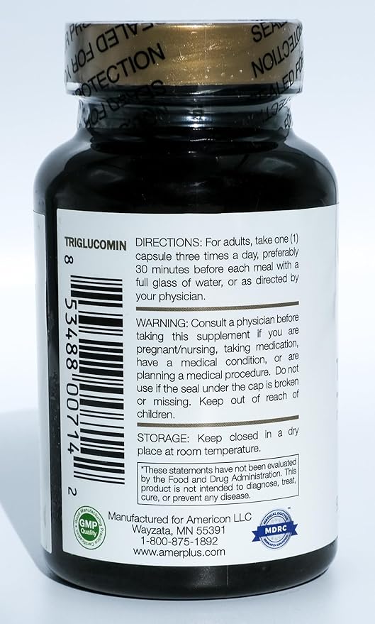 Supplement: Vanadium, Chromium, Gymnema Sylvestre, Alpha Lipoic Acid, Cinnamon, and More | 90 Veg Caps