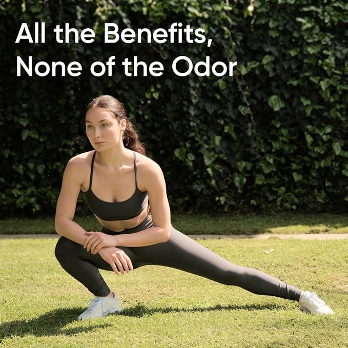 Sports Research Odorless Garlic Oil Pills (1000mg) with Parsley & Chlorophyll | Non-GMO Verified, Vegan Certified & Gluten Free (150 Plant Gels)